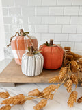 Fall Pumpkins Set Of Three