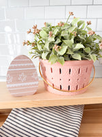 Small Pink Flower Pattern Egg