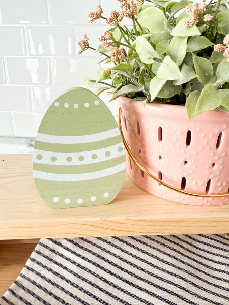 Small Green Pattern Egg