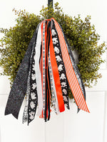 Black + Orange Ghost Ribbon Set