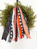 Black + Orange Ghost Ribbon Set