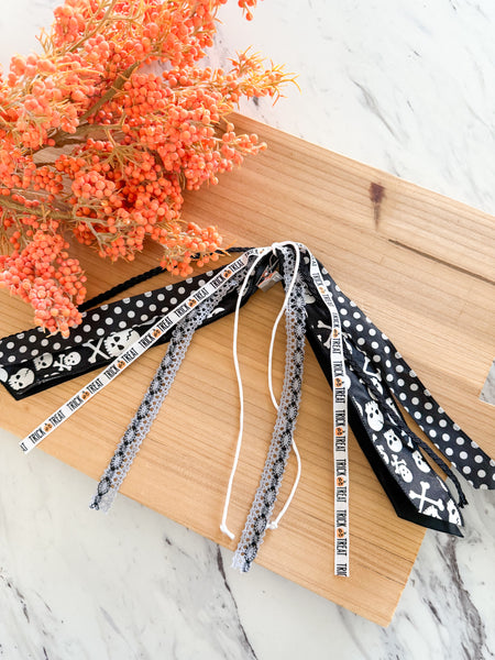 Skeleton Head Mini Ribbon Set