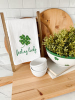 Feeling Lucky Tea Towel