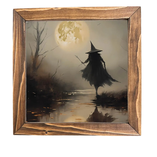 Witch Framed Art