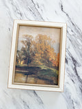 Autumn Art White Frame
