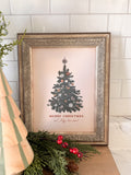 Merry Christmas Framed Art