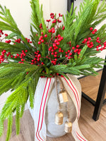 31” Short Needle Real Touch Norfolk Pine Branch