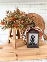 Orange Flower Half Sphere
