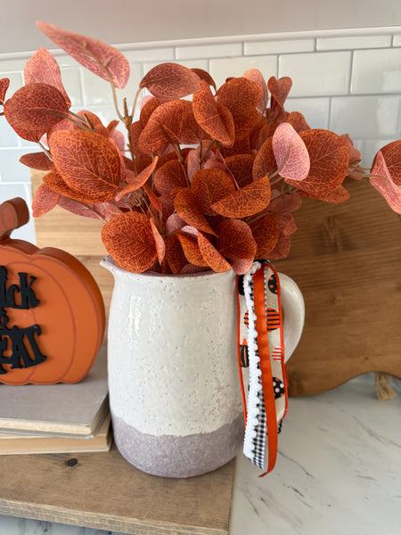 Autumn Silver Dollar Leaves Bush