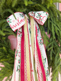 Bow Merry Christmas Ribbon Set