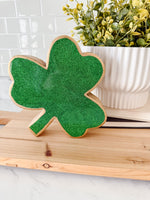 Green Shimmer Shamrock