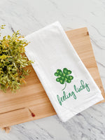 Feeling Lucky Tea Towel