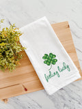 Feeling Lucky Tea Towel