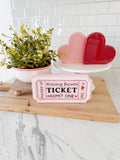 Kissing Booth Ticket