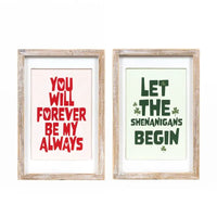 Forever Be My Always Reversible Sign (Frvr/Shenangns)