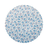 Floral Bamboo Plate Set