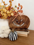 Wood Jack O Lantern