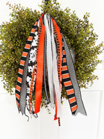 Eek! Black + Orange Ribbon Set