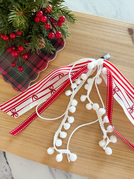 Christmas Bow Mini Ribbon Set