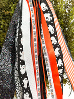 Black + Orange Ghost Ribbon Set