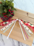 Plaid Christmas Mini Ribbon Set