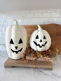 White Jack O Lantern Pumpkin