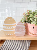 Small Pink Flower Pattern Egg
