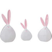 Pom-Pom Tail Bunny Set of Three