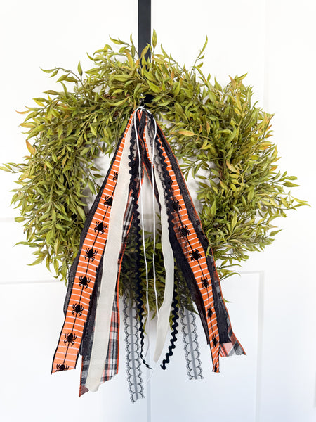 Orange Spider Ribbon Set