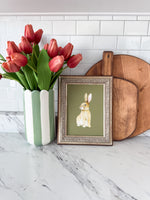 Green Bunny Art