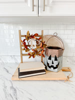 Bucket Jack-O-Lantern
