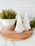 Door Buster- Oh Christmas Tree Plush White Trees Set Of Three