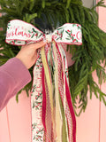Bow Merry Christmas Ribbon Set