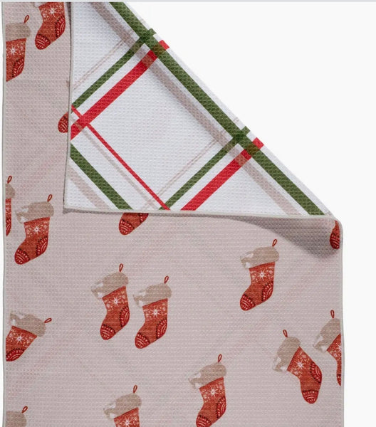 Red Stockings Microfiber Towel