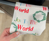 Joy To The World Microfiber Towel