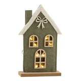 Felt Green Christmas House