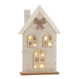 Felt Grey Christmas House
