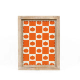 Pumpkin/Moon Reversible Sign