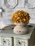 Yellow Fall Half Sphere