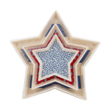 Star Bamboo Tray Set