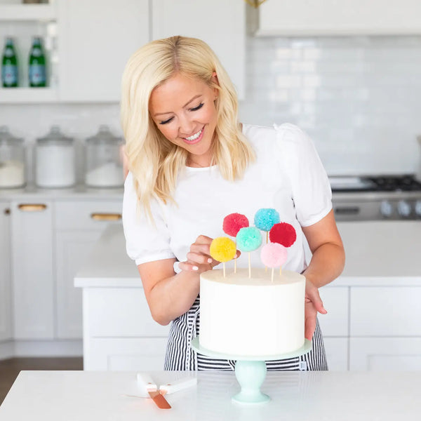 Cake By Courtney Pom Pom Cake Toppers
