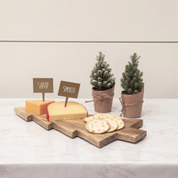 Tree Shape Mango Wood Cutting Board