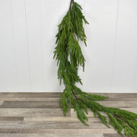 58” Natural Real Touch Norfolk Pine Garland