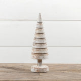 12" White 8 Layer Tree