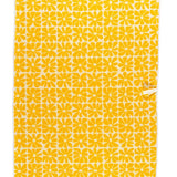 Orange & Yellow Flower Microfiber Towel
