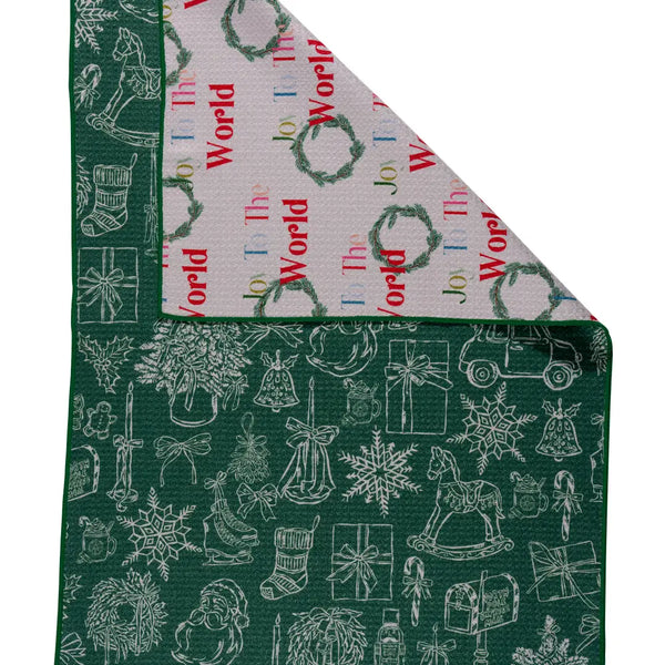 Joy To The World Microfiber Towel