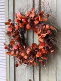 26” Penny Leaf Wreath