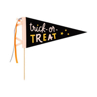 Trick Or Treat Felt Pennant