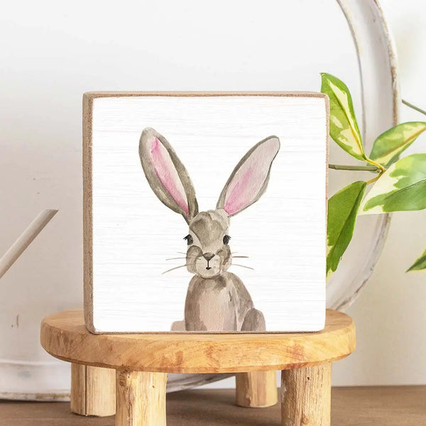 Bunny Wooden Block