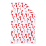 Candy Cane Microfiber Towel
